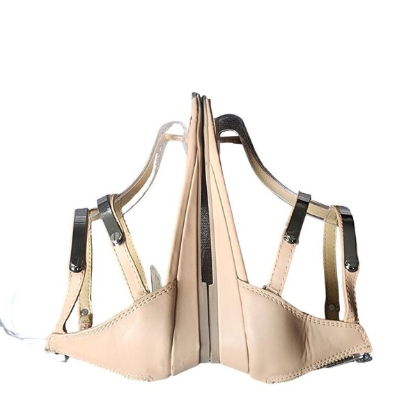 Chinese Laundry Sandals Champagne Taupe Silver Size 7.5 M - Picture 8 of 13